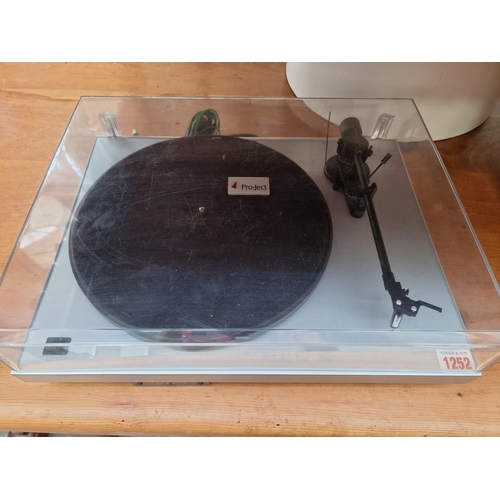 1252 - A Pro-Ject Debut Phono SB turntable.   