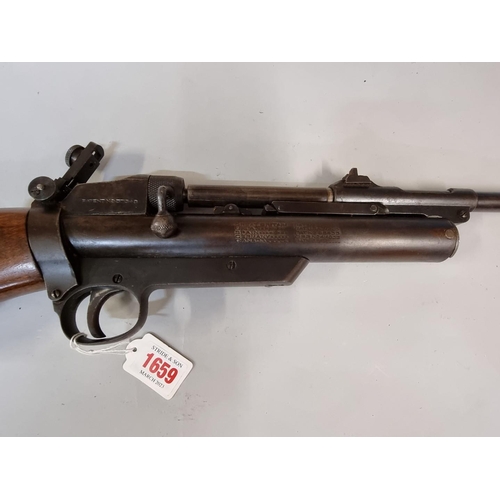 1659 - A Webley MKII Service .177 cal air rifle.