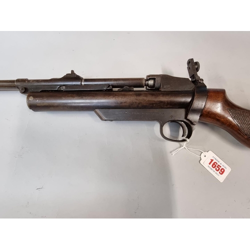 1659 - A Webley MKII Service .177 cal air rifle.