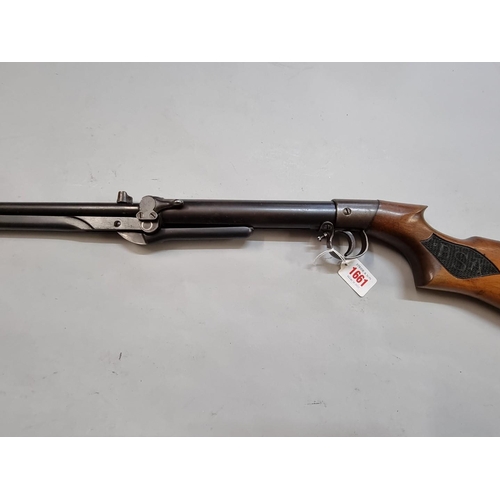 1661 - A pre-war BSA Standard No1 .177 cal air rifle, No. A980.