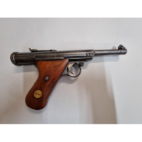 1663 - A Haenel Model 28 .177 cal air pistol, No.11265.