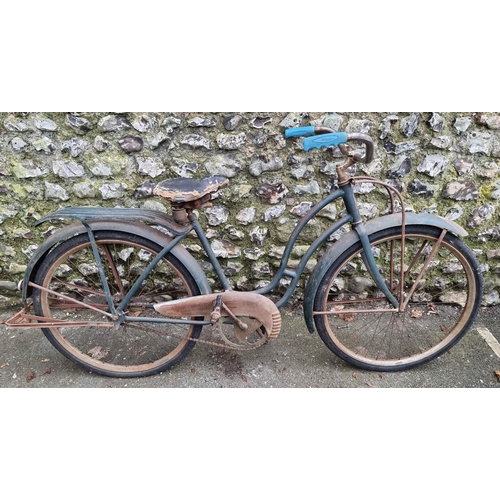 1705 - A vintage Goodyear 'Wings' ladies bicycle.