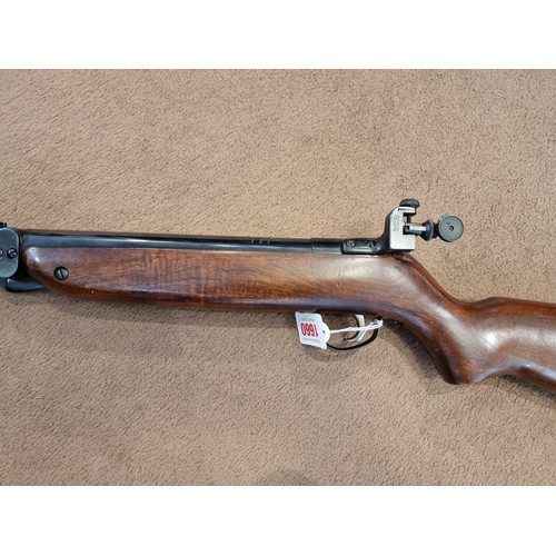 1660 - A Webley Super Target MK3 .177 cal air rifle, with Parker Hale Sight.PLEASE NOTE: THIS IS NOT A SUPE... 