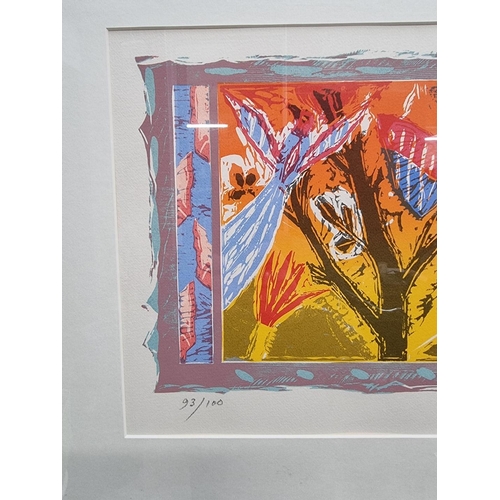 1114 - Michael Rothenstein, 'Birds & Branches II', signed and numbered 93/100, screen print, I.27 x 37.... 