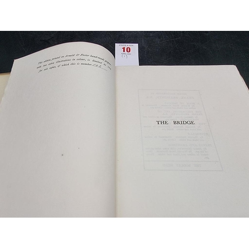 10 - BRANGWYN (Frank, illustrator): 'The Bridge..a chapter in the history of building...written by C... 