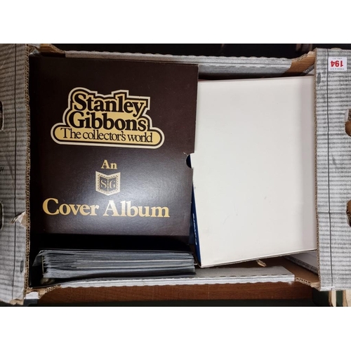 194 - FIRST DAY COVERS: a large collection in 4 modern albums and bundle: together with a small colle... 