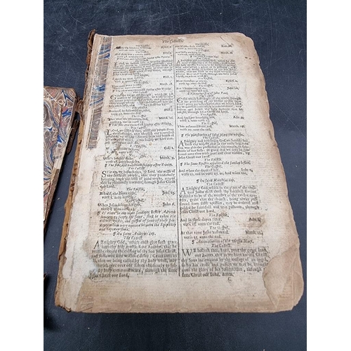 22 - BIBLE IN ENGLISH: 'The Holy Bible: containing the Old Testament and the New...', London, Robert... 