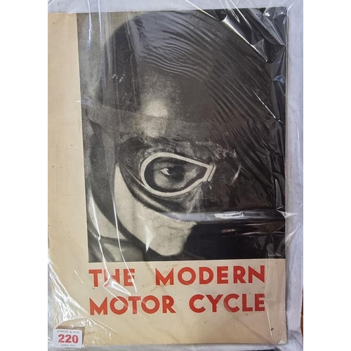 220 - SHELL-MEX: 'The Modern Commercial Vehicle': 'The Modern Motor Cycle': and 'The Modern Motor Car': 3 ... 