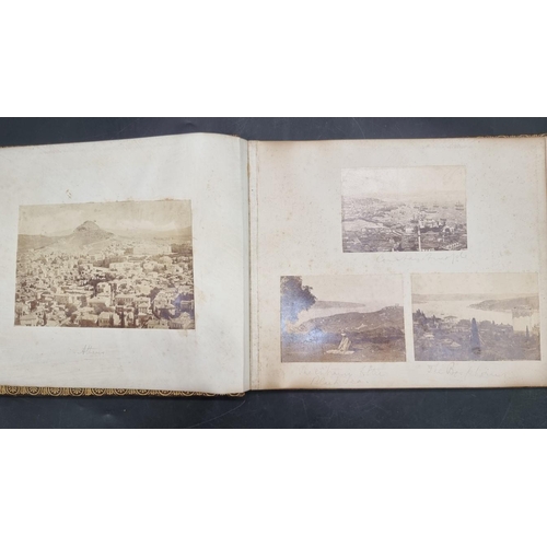 229 - PHOTOGRAPH ALBUM: 'Constantinople: Crimea: Vienna, 1876': album of 27 albumen print photographs... 