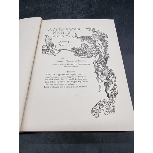 23 - RACKHAM (Arthur, illustrator): 'A Midsummer-Night's Dream...by William Shakespeare', London &am... 