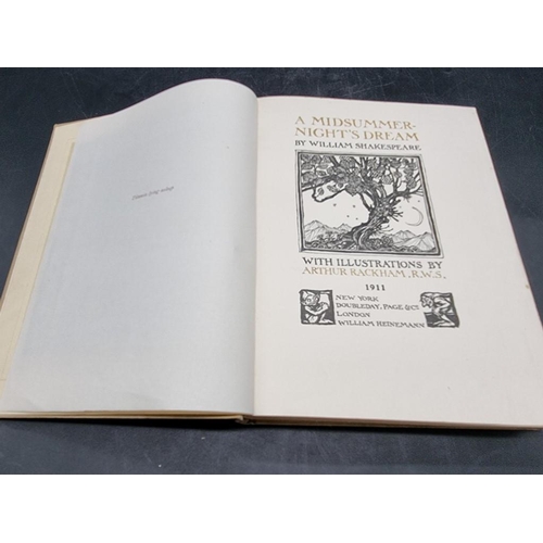 23 - RACKHAM (Arthur, illustrator): 'A Midsummer-Night's Dream...by William Shakespeare', London &am... 