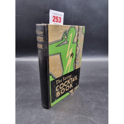 253 - CRADDOCK (Harry): 'The Savoy Cocktail Book': London, Constable and Company Ltd, 1931 reprint, 8... 