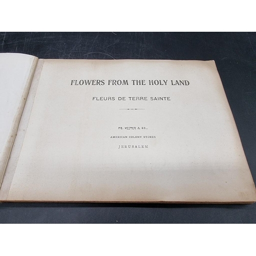 37 - JERUSALEM: VESTER & CO (American Colony Stores): 'Flowers from the Holy Land', 15 large col... 