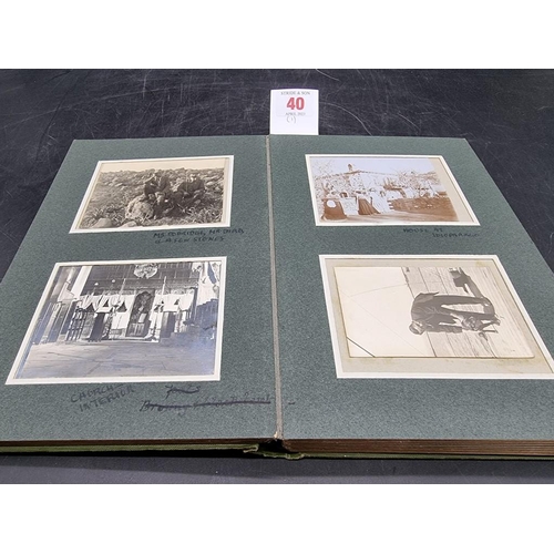 40 - GREECE: album of 49 original photographs of Greece c.1900, including Moudros, Island of Lemnos,... 