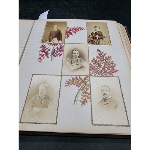 42 - DALGETY FAMILY: photograph album of the Dalgety Family of Lockerley Hall, circa 1870, approx 38... 