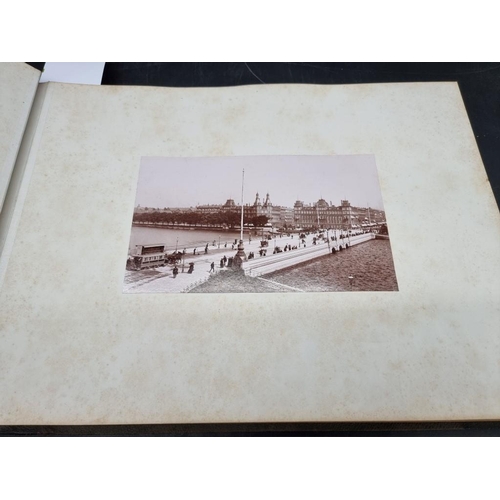 43 - PHOTOGRAPH ALBUM: European Scenes, approx 30 images including Greeks in traditional dress, albu... 