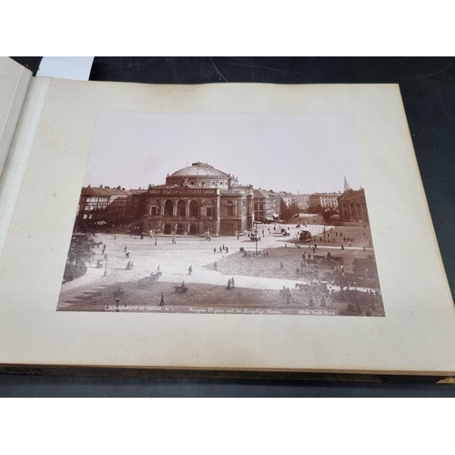 43 - PHOTOGRAPH ALBUM: European Scenes, approx 30 images including Greeks in traditional dress, albu... 