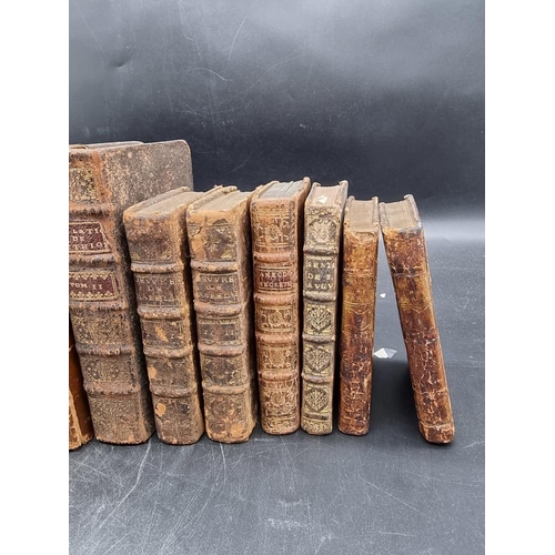 51 - CONTINENTAL: a collection of 16 volumes, 18th-early 19thc publications in French language, vari... 