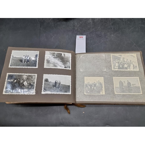 55 - CARTE DE VISITE ALBUM: Bible Flower Mission: album of carte de visite and cabinet cards, presen... 