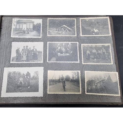 55 - CARTE DE VISITE ALBUM: Bible Flower Mission: album of carte de visite and cabinet cards, presen... 