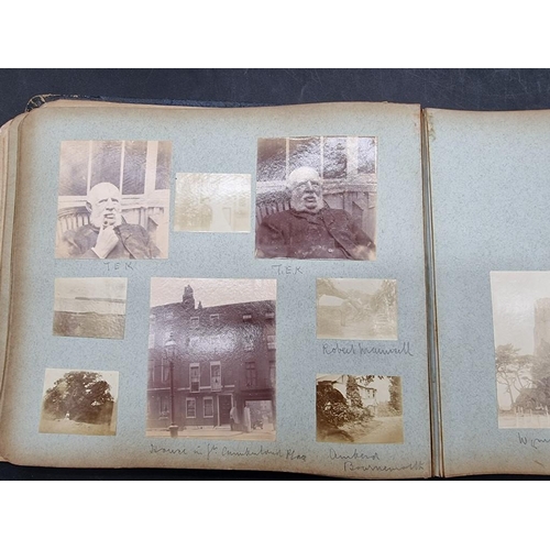 55 - CARTE DE VISITE ALBUM: Bible Flower Mission: album of carte de visite and cabinet cards, presen... 