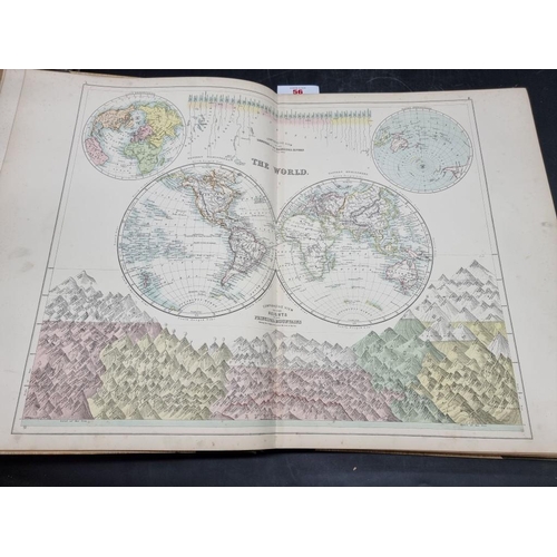 56 - ATLAS: 'Black's General Atlas of The World..', London, Adam & Charles Black, 1897: 55 engraved m... 