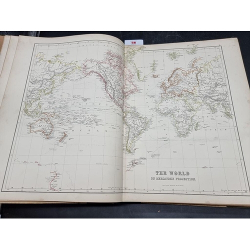 56 - ATLAS: 'Black's General Atlas of The World..', London, Adam & Charles Black, 1897: 55 engraved m... 