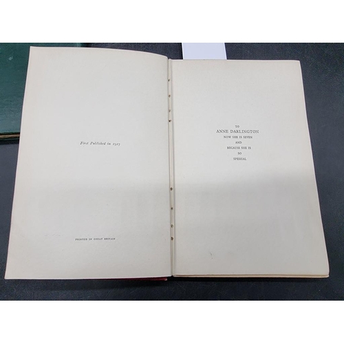 62 - MILNE (A A): 'Now We Are Six..', London, Methuen, 1927: FIRST EDITION, publishers red cloth, sp... 