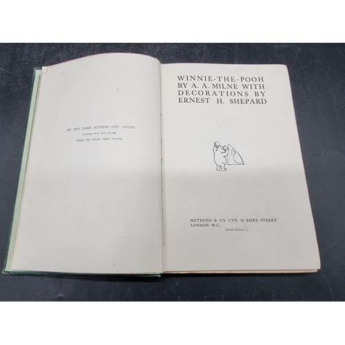 62 - MILNE (A A): 'Now We Are Six..', London, Methuen, 1927: FIRST EDITION, publishers red cloth, sp... 