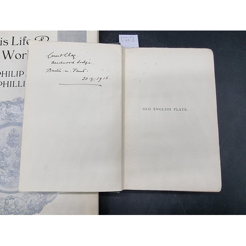 65 - PHILLIPS (Philip A.S): 'Paul de Lamerie...Citizen and Goldsmith of London: a study of his life ... 