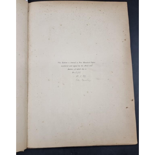 76 - TOPLIS (William): 'The Book of Sark', London, Hodder & Stoughton, 1908: No.292/500 copies, numbe... 