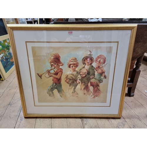 1177 - Barry Leighton Jones, three pencil signed limited edition prints of clowns, largest I.40.5 x 50.5cm.... 