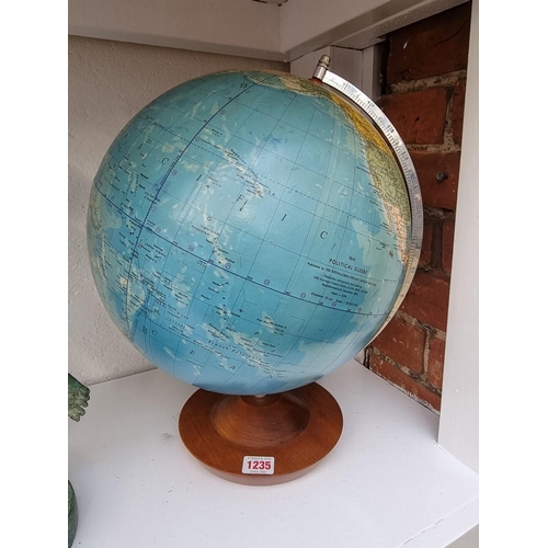 1235 - A Rath 33cm 'Political' globe.   