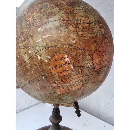 1245 - A vintage Bacon's 8in 'Excelsior' globe.  