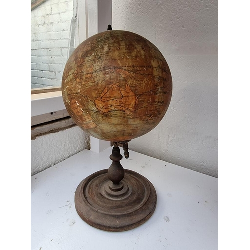 1245 - A vintage Bacon's 8in 'Excelsior' globe.  