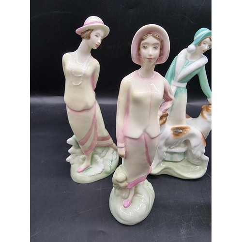 1437 - Five Royal Doulton figures. 