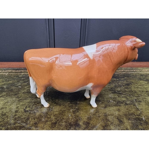 1541 - A Beswick Guernsey bull, 'Ch Sabrina's Sir Richmond 14th'.