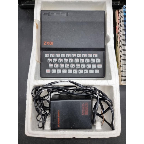 1598 - A Sinclair Z81 computer; and other related items.