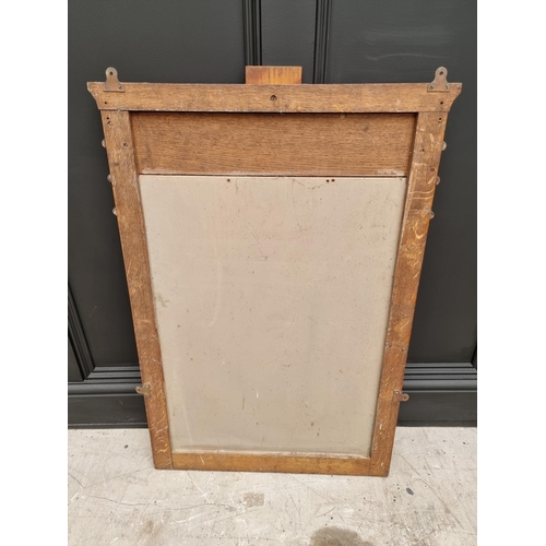 1796 - A vintage oak 'Athletics Trophy' board, 95 x 64cm. 