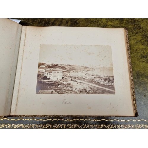 229 - PHOTOGRAPH ALBUM: 'Constantinople: Crimea: Vienna, 1876': album of 27 albumen print photographs... 