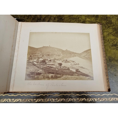 229 - PHOTOGRAPH ALBUM: 'Constantinople: Crimea: Vienna, 1876': album of 27 albumen print photographs... 