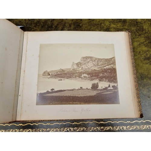 229 - PHOTOGRAPH ALBUM: 'Constantinople: Crimea: Vienna, 1876': album of 27 albumen print photographs... 