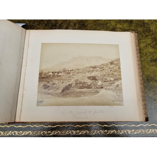 229 - PHOTOGRAPH ALBUM: 'Constantinople: Crimea: Vienna, 1876': album of 27 albumen print photographs... 