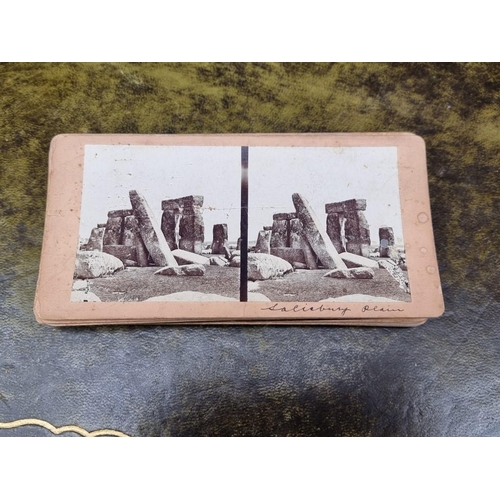 238 - STEREOCARDS: a collection of approx 83 stereoviews, various photographers and subjects, to include a... 