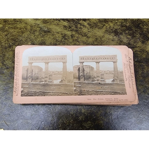 238 - STEREOCARDS: a collection of approx 83 stereoviews, various photographers and subjects, to include a... 