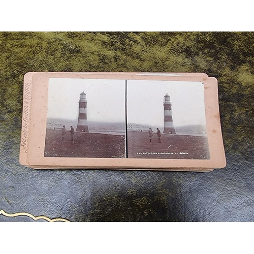 238 - STEREOCARDS: a collection of approx 83 stereoviews, various photographers and subjects, to include a... 