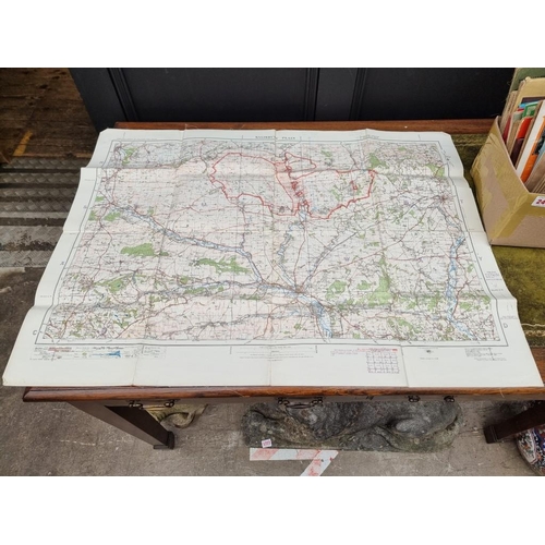 241 - FOLDING MAPS: a collection of 29 folding maps, 19th-20thc, including examples by Ordnance Survey and... 