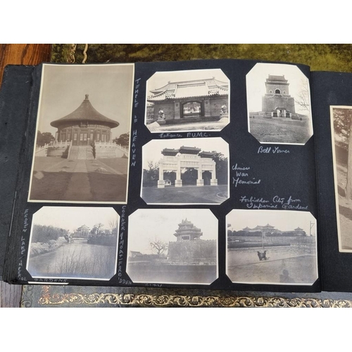 244 - CHINA/FAR EAST: a group of 6 snapshot albums recording family and diplomatic life in Britain an... 