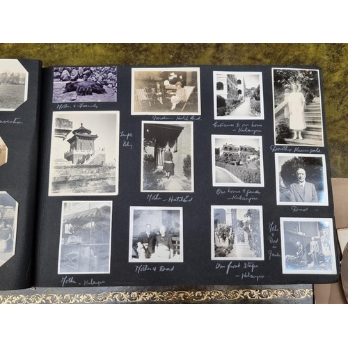 244 - CHINA/FAR EAST: a group of 6 snapshot albums recording family and diplomatic life in Britain an... 