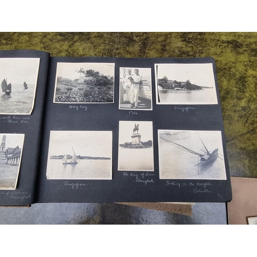 244 - CHINA/FAR EAST: a group of 6 snapshot albums recording family and diplomatic life in Britain an... 